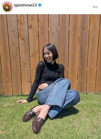 井桁弘恵インスタグラム（＠igetahiroe23）より