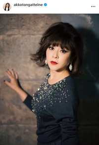 松本明子インスタグラム(@akkotongattelne)より