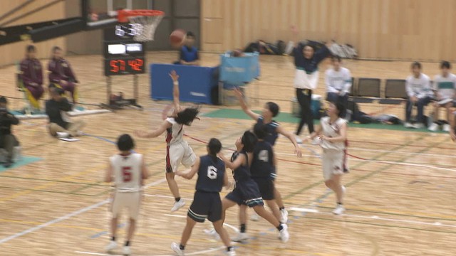 ウインターカップ2025　香川県予選　女子決勝　あなぶきアリーナ香川