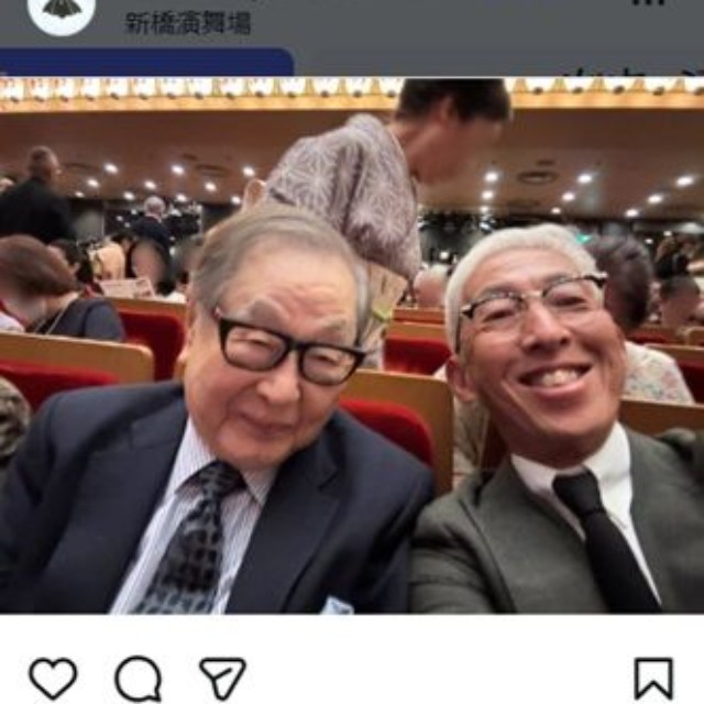 清元延寿太夫のインスタグラム＠iemoto.kiyomoto.soukeより