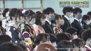 宮城県ほとんどの公立高校で卒業式　コロナ禍で高校生活を過ごし新たな門出