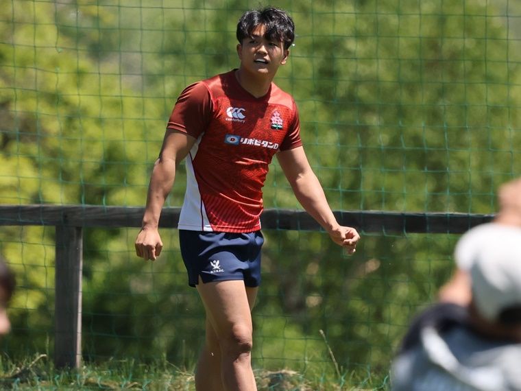 ラグビー - 日本代表に選ばれた唯一の大学生 明治大・竹之下仁吾