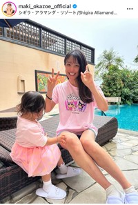 岡副麻希インスタグラム＠maki_okazoe_officialより