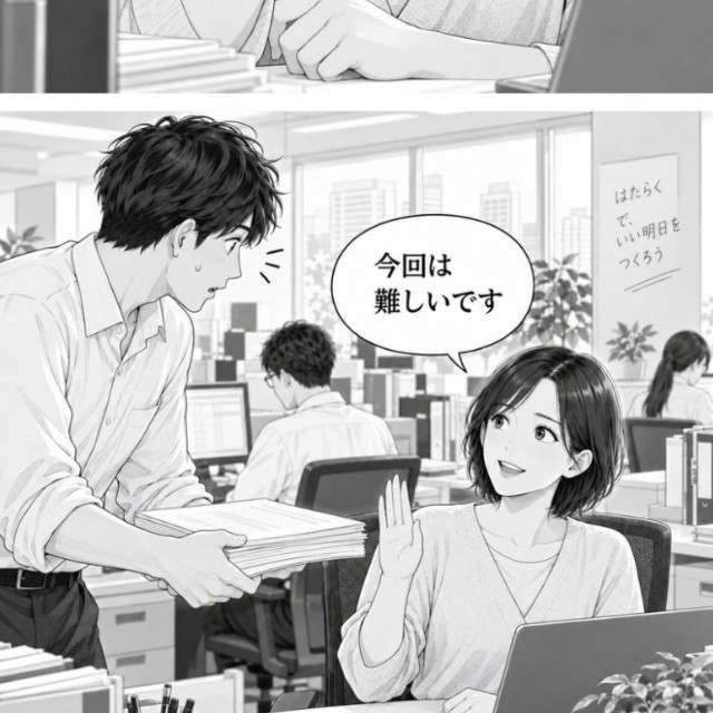 軽く扱われないために意識すること②　※この画像はAIで作成した、イメージ画像です