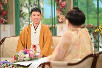 「徹子の部屋」    黒柳徹子(右)、立川晴の輔＝テレビ朝日提供