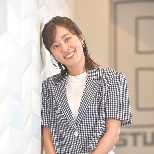 前田春香アナウンサー（撮影・出月俊成）