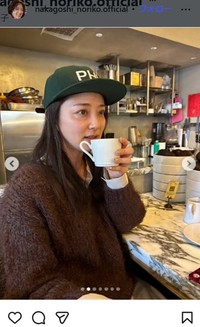 中越典子のインスタグラム＠nakagoshi_noriko.officialより
