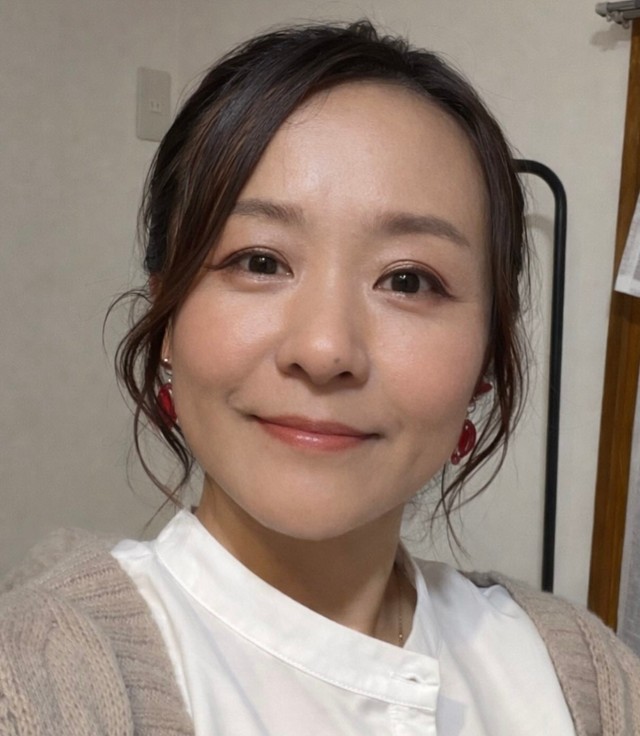 After：AIが似合うメイクを施した後の画像／aoさん提供