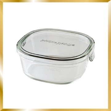 キッチンアイテム部門／電子レンジ容器編2位：イワキ パック＆レンジ 450mL クールグレー（提供画像）