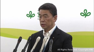 「全国への恩返しを」　村井宮城県知事が全国知事会長選挙に立候補を表明