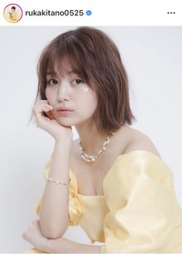 北野瑠華のインスタグラム＠rukakitano0525より