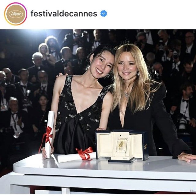 カンヌ国際映画祭のインスタグラム＠festivaldecannesより