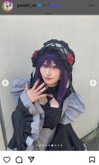 上西怜のインスタグラム＠jonishi_reiより