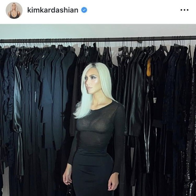 キム・カーダシアンのインスタグラム＠kimkardashianより