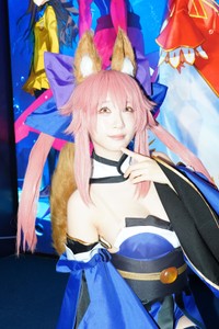 TGS2026のブースに登場した伊織もえ