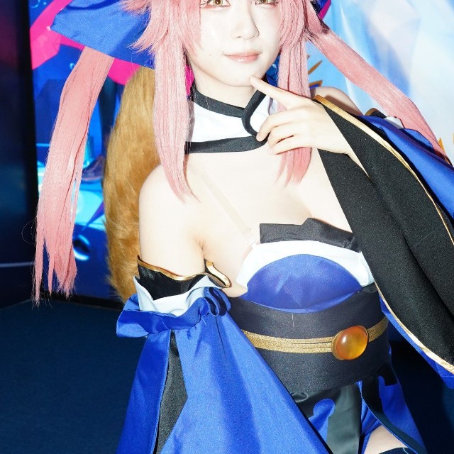 TGS2026のブースに登場した伊織もえ