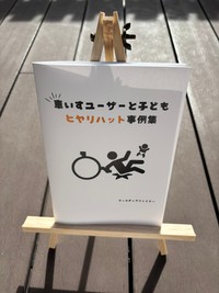 車いすユーザーに起こりがちな「ヒヤリハット」について紹介する冊子も作成 ※ふたさん提供