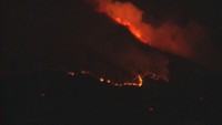 岡山市南区で山火事　23日午後6時40分ごろ