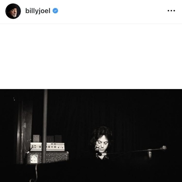 ビリー・ジョエルのインスタグラム＠billyjoelより