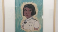「私が横むきわざとこしらえた顔」(1950年代後半)