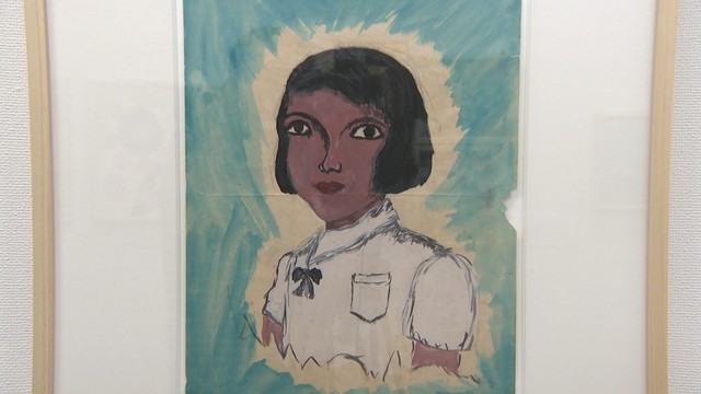 「私が横むきわざとこしらえた顔」(1950年代後半)