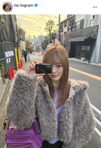 RIOインスタグラム(@rio.1ogram)より