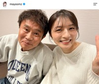 MBS清水麻椰アナウンサーの公式インスタグラムから