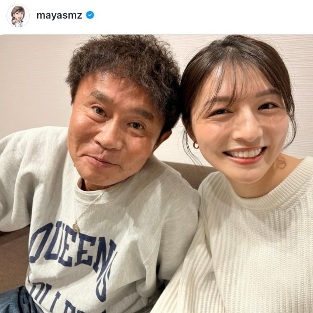 MBS清水麻椰アナウンサーの公式インスタグラムから
