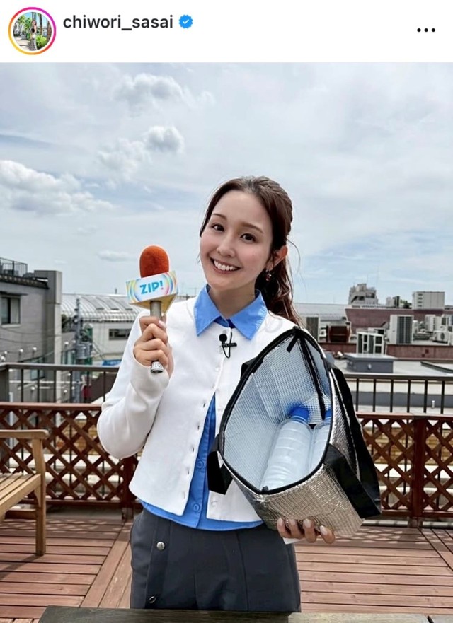笹井千織インスタグラム(@chiwori_sasai)より