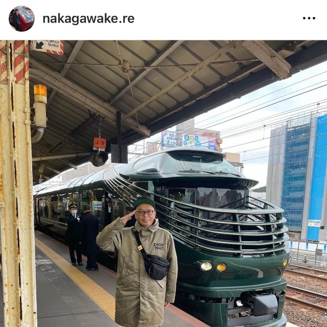 中川家礼二（@nakagawake.re）さんのインスタグラムより