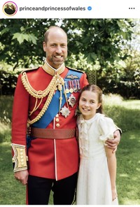 ウィリアム皇太子とキャサリン皇太子妃のインスタグラム＠princeandprincessofwalesより
