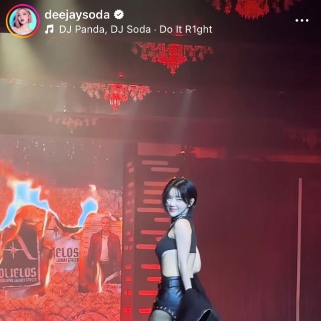 DJ SODA OFFICIALインスタグラム(@deejaysoda)より