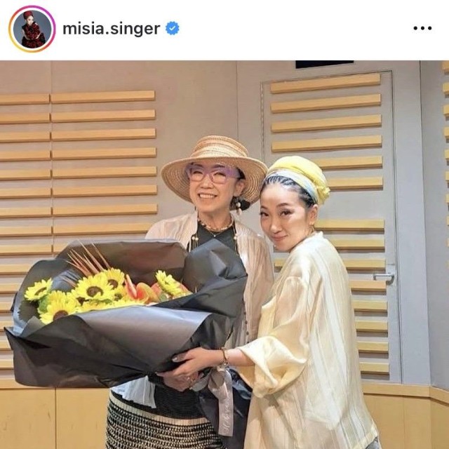 MISIAインスタグラム＠misia.singerより