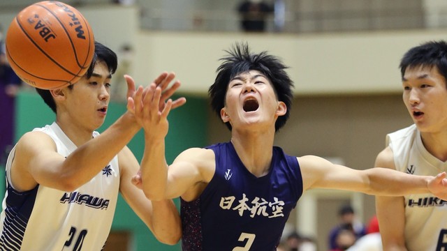【男子決勝】日川―日本航空