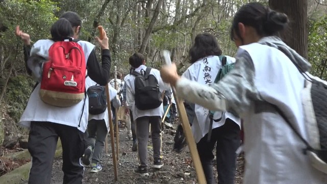 卒業遍路　香川・小豆島町