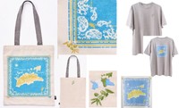 イベント限定の香川県デザインアイテム（トートバックとTシャツ）