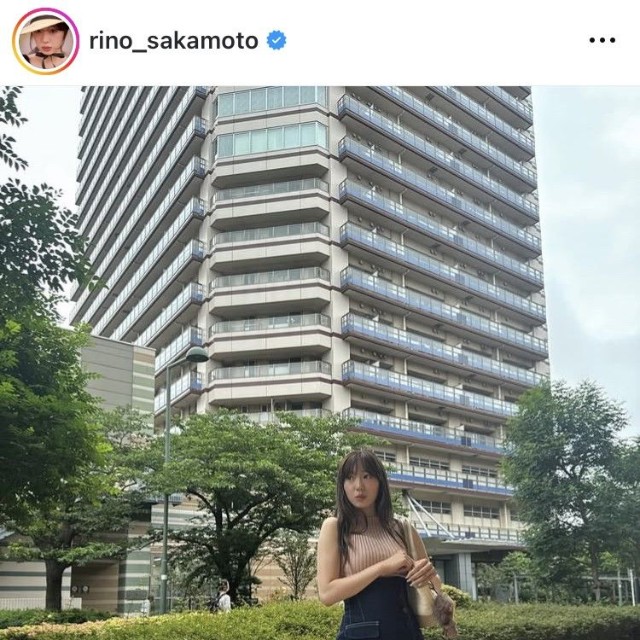 坂本りのインスタグラム＠rino_sakamotoより