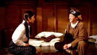 舞台「オサエロ」で沢口夏子役を演じた旭佑華さん（本人提供）
