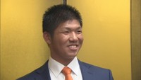 頓宮裕真選手（2018年12月）