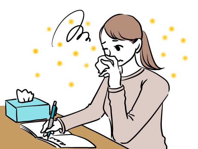 4割弱の人が「自宅でも屋外と同等の症状が出る」と回答　※画像はイメージです（illustAC）