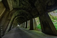 栗原さんが新潟で発見した隧道／一人旅研究会（@hitoritabiken）さん提供