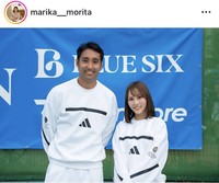 森田真理華アナのインスタグラム＠marika__moritaより