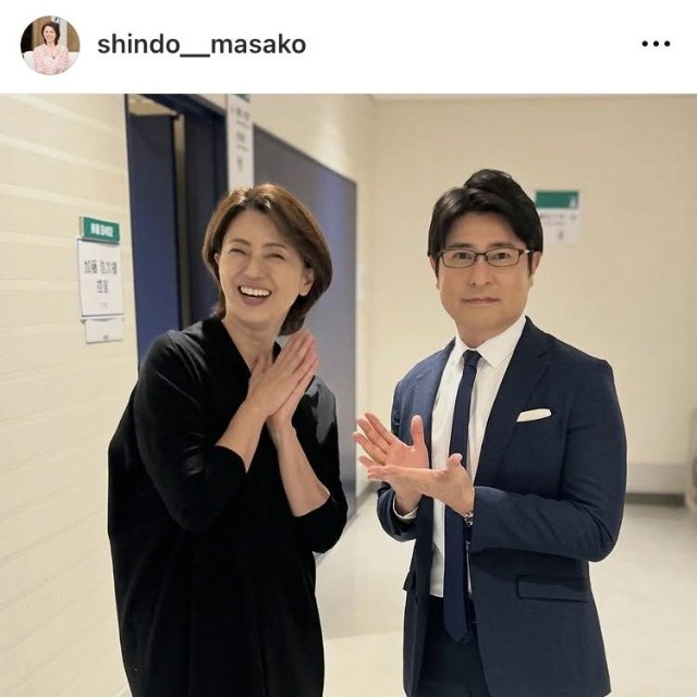 進藤晶子アナのインスタグラム＠shindo__masakoより