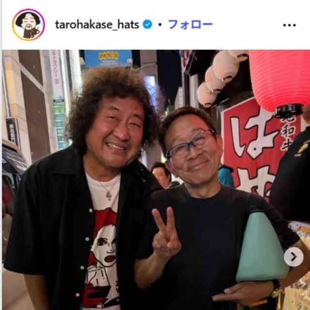 葉加瀬太郎のインスタグラム@tarohakase_hatsより