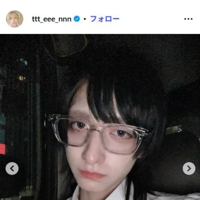 吉井添のインスタグラム@ttt_eee_nnnより