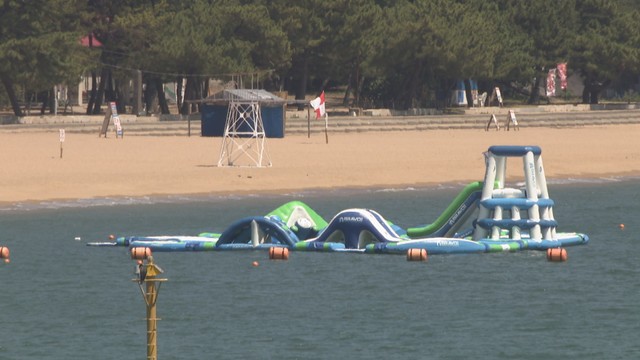 渋川海水浴場　玉野市渋川