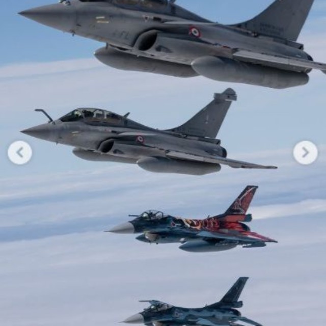 フランス航空宇宙軍のインスタグラム＠armeedelairより