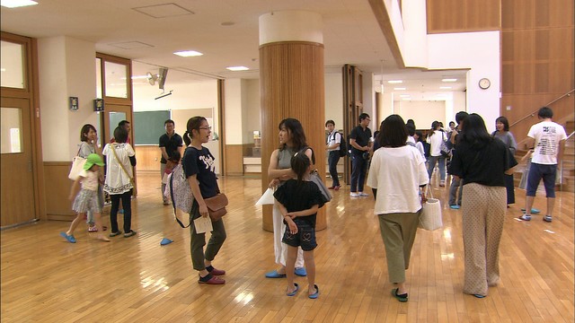 豪雨で被災した小中高の新学期は？仮校舎の見学と説明会　倉敷市