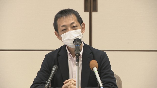 日本銀行岡山支店の記者会見