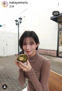 中山莉緒(@nakayamario)さんのインスタグラムより